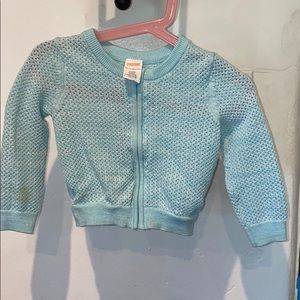 Gymboree zip up sweater 18-24 mos